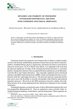 First article page