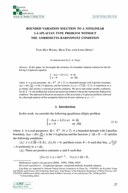 First article page