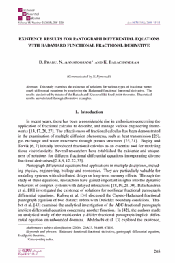 First article page