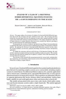 First article page