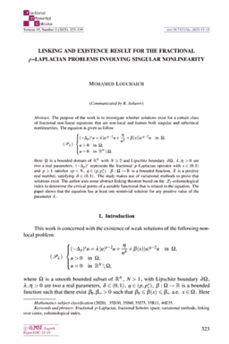 First article page