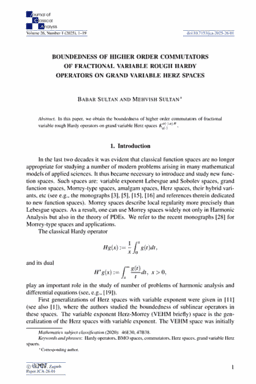 First article page