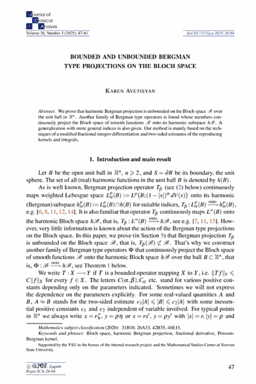 First article page