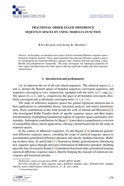 First article page