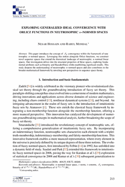 First article page