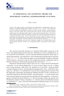 First article page
