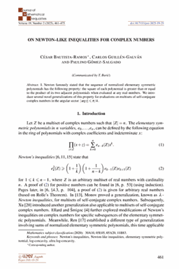 First article page
