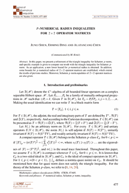 First article page