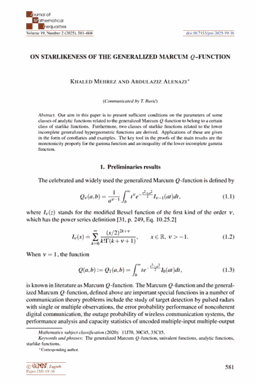 First article page