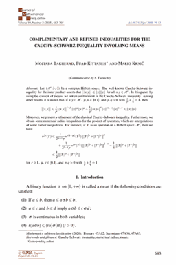 First article page