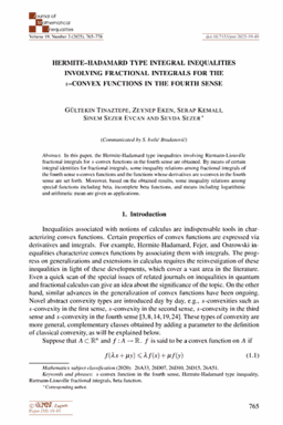 First article page