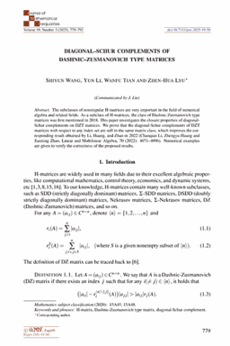 First article page