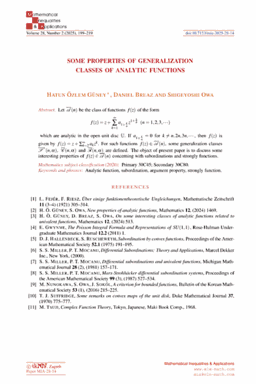 First abstract page