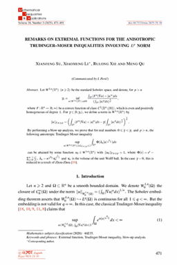 First article page