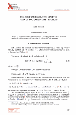 First article page