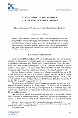 First article page
