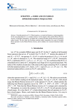 First article page